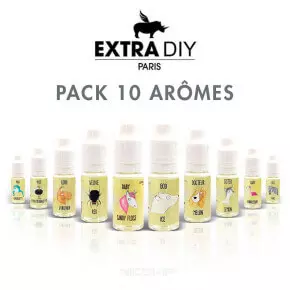 Pack arômes ExtraDIY 10ml