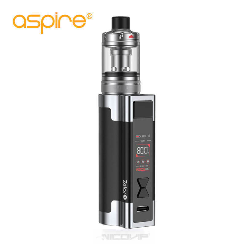 Kit Zelos 3 80W Aspire - Noir