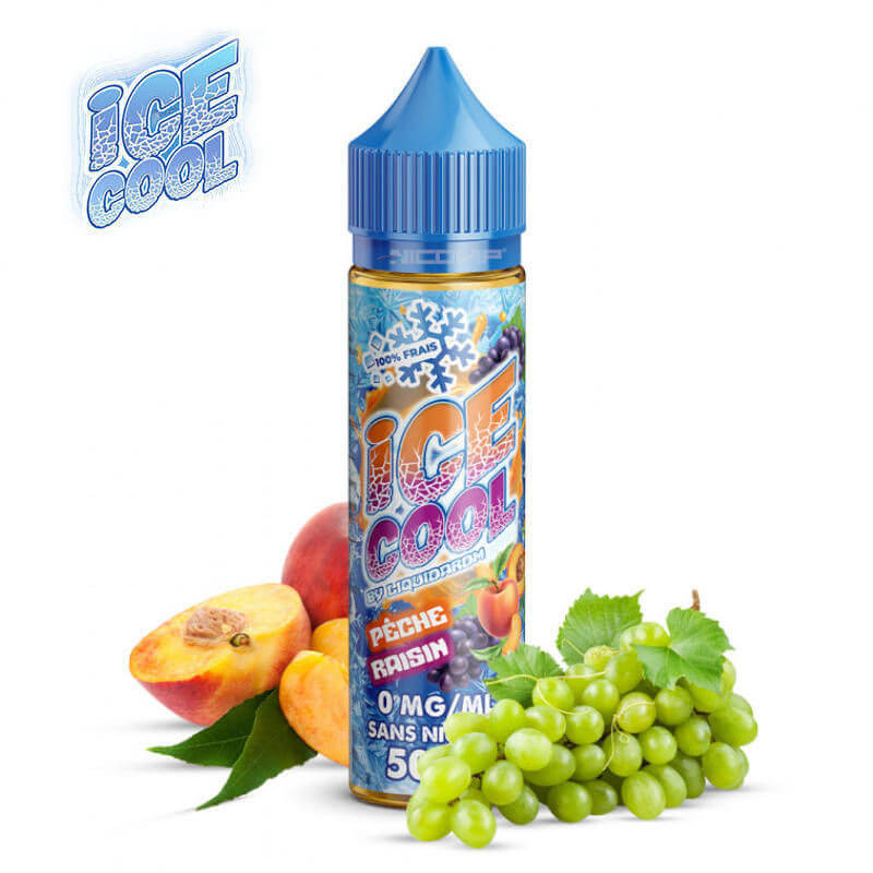 Pêche Raisin Ice Cool Liquidarom 50ml