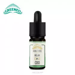 Relax Huile CBD Greeneo 10ml