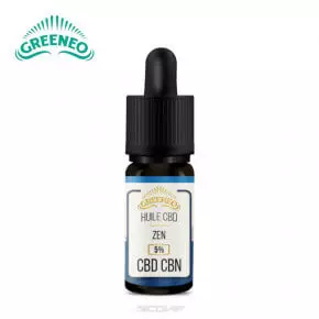 Zen Huile CBD + CBN Greeneo 10ml