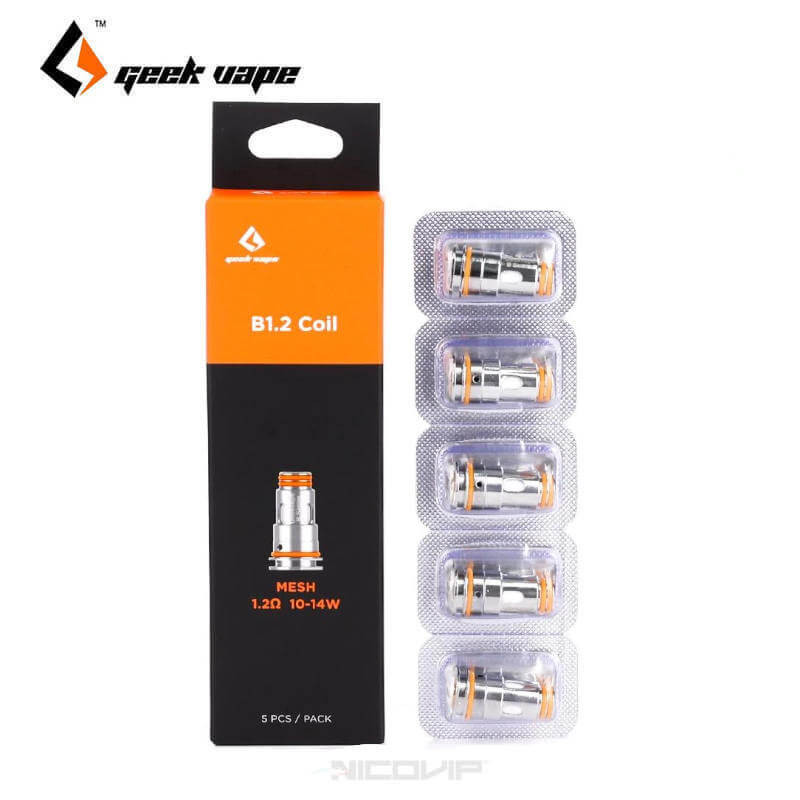 Pack 5 résistances B Aegis Boost GeekVape - 1.2 Ohm