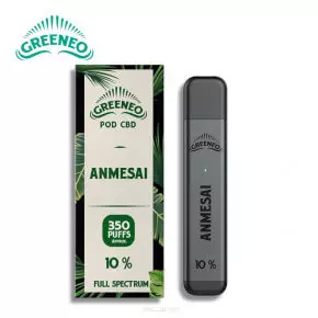 Puff CBD 10%  Anmesai Greeneo