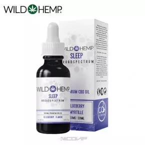 Huile CBD Sleep Broad Spectrum 30ml Wild Hemp