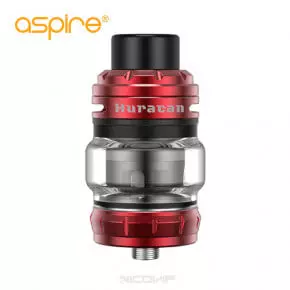 Clearomiseur Tank Huracan 6ml Aspire - Rouge