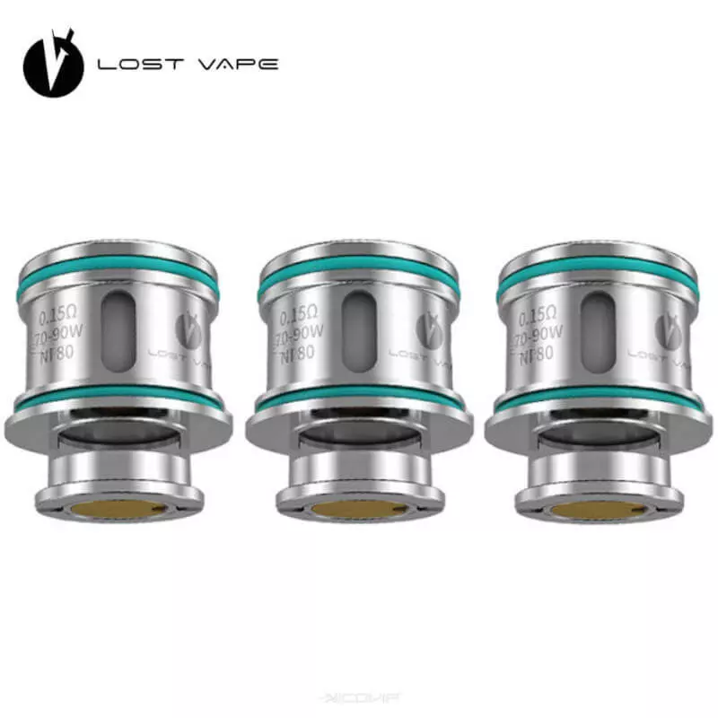 Pack 3 Résistances UB Pro Lost Vape - p1 0,15 ohm