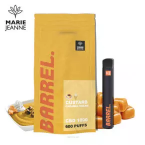 Puff CBD Barrel Custard Marie Jeanne