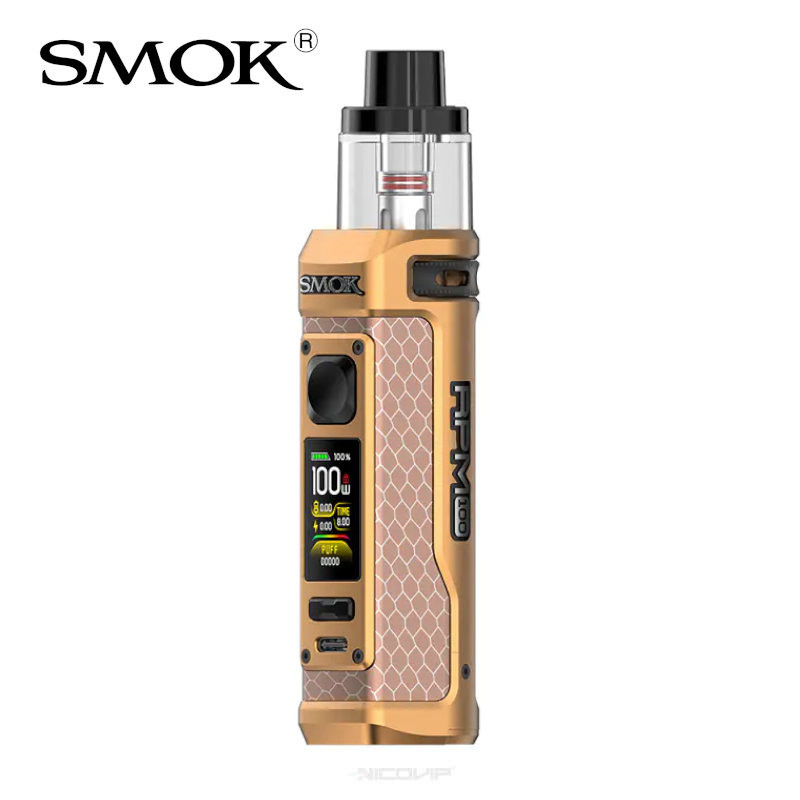 Kit RPM 100 100W Smok - Matte Gold