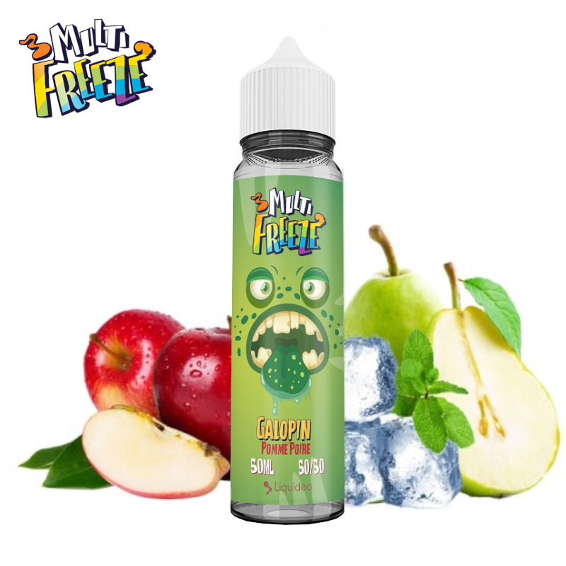 Galopin Pomme Poire Multi Freeze Liquideo 50ml