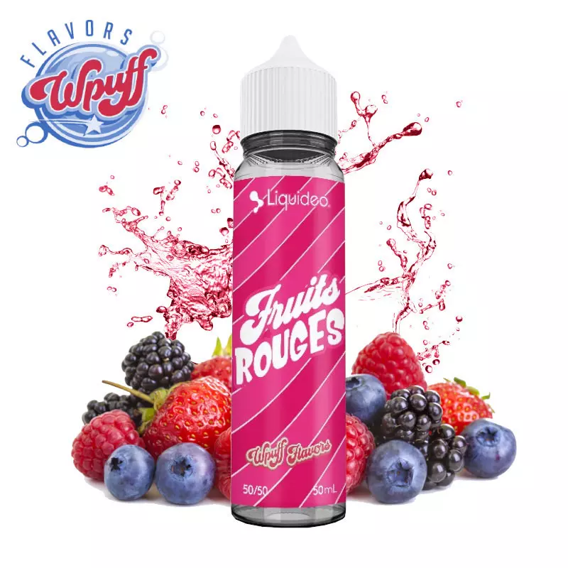 Fruits Rouges Wpuff Flavors Liquideo 50ml