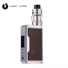 Kit Centaurus Q200 Subohm Lost Vape - SS Teak Wood