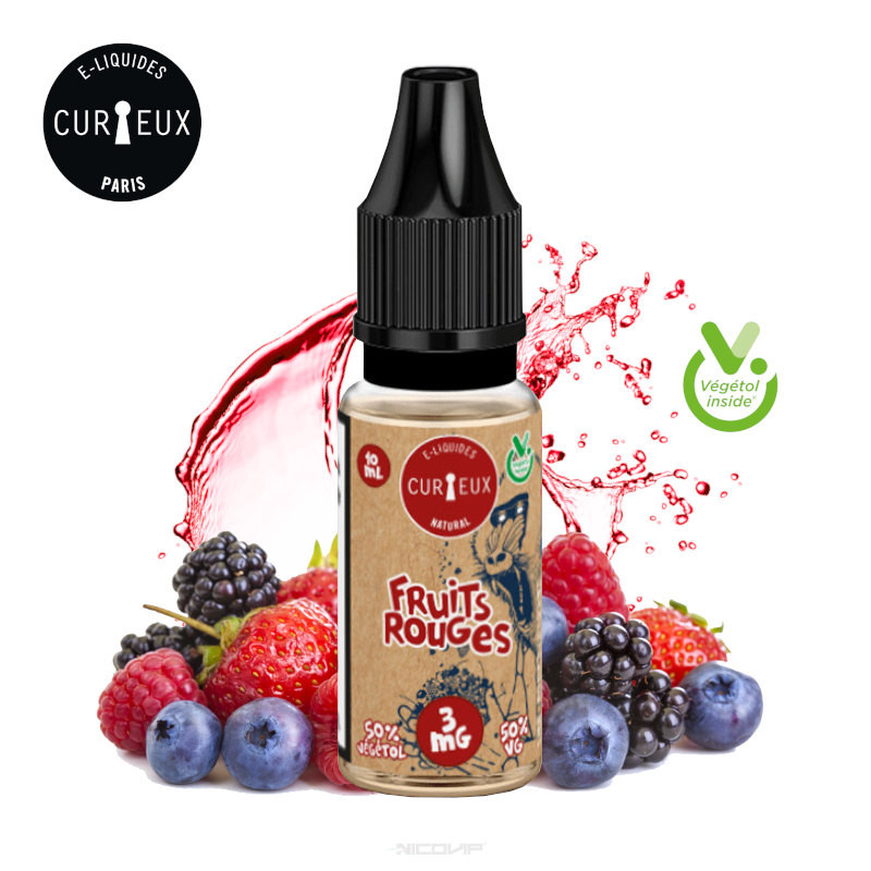 Fruits Rouges Végétol Natural Curieux 10ml