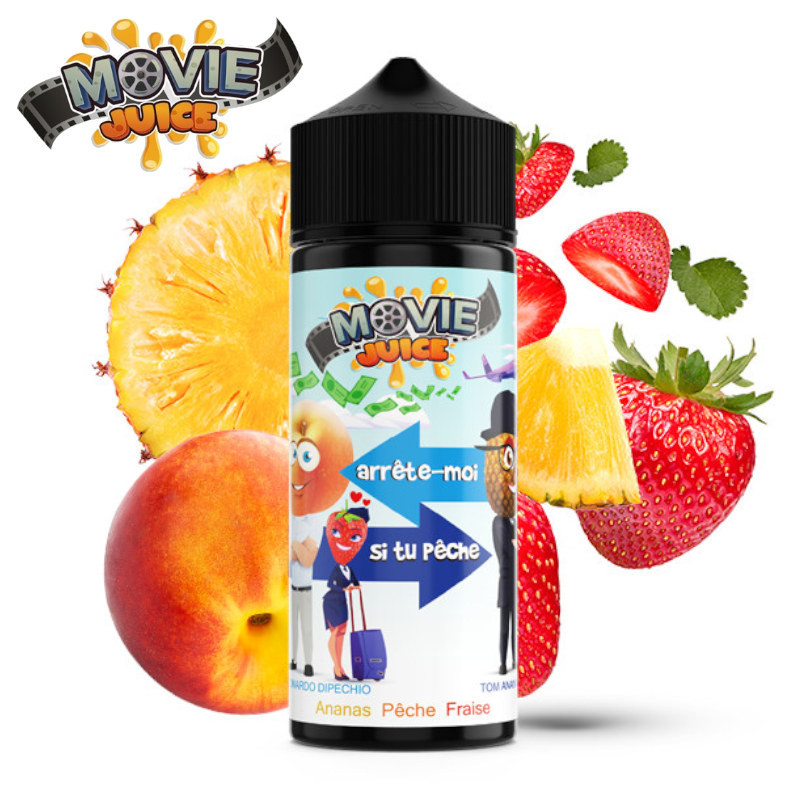 Arrête-moi si tu Pêche Fruits Movie Juice 100ml