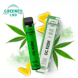 Puff CBD OG Kush 700 puffs Greeneo