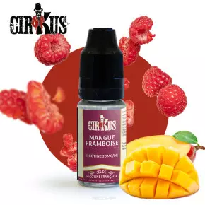 Mangue Framboise Sel de Nicotine 10ml Cirkus