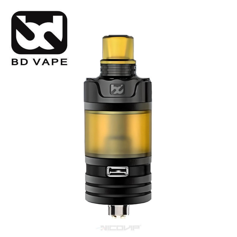 Precisio GT RTA 22mm BD Vape - Noir