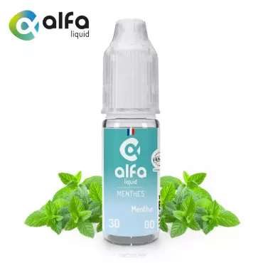 E Liquide Menthe Alfaliquid 10ml : Alfaliquid Original