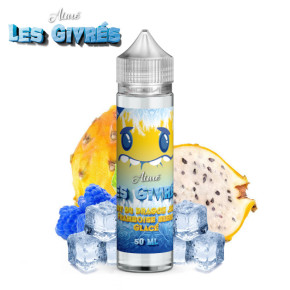 Les Givrés Fruit du Dragon Jaune Framboise Bleue Glacé Aimé 50ml