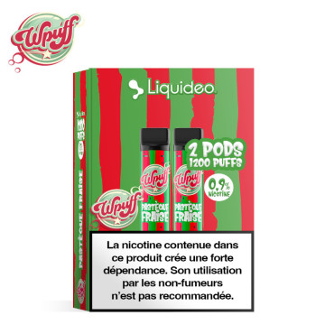 2 Pods Pastèque Fraise Wpuff 2.0 Liquideo