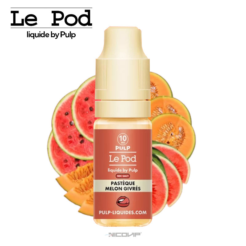 Pastèque Melon Le Pod Liquide Pulp 10ml - Sans nicotine