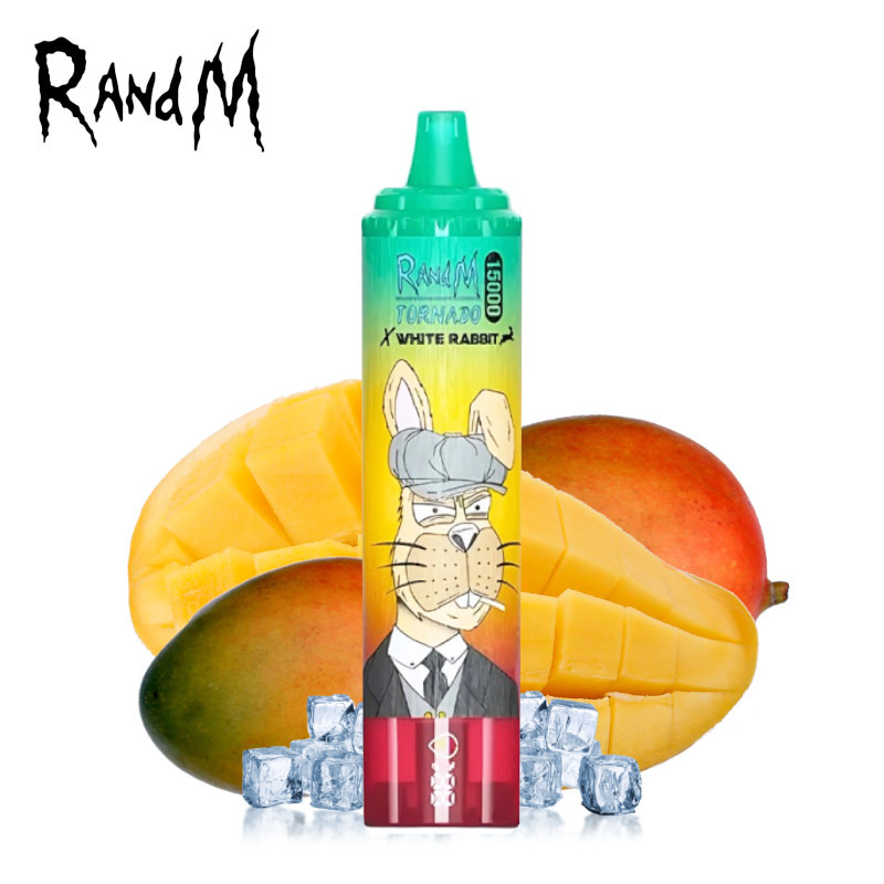 Puff Tornado 15000 Mango Ice White Rabbit Randm