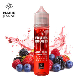 Eliquide CBD Fruits Rouges Marie Jeanne 50ml