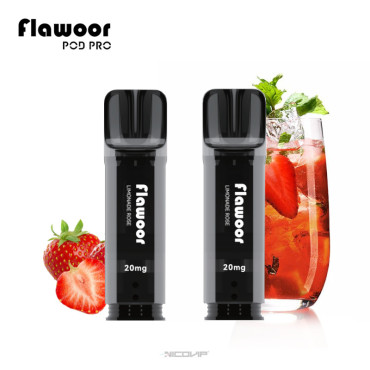 Pack 2 Pods Jetables Limonade Rose Flawoor Pod Pro