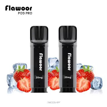 Pack 2 Pods Fraise Glacée Flawoor Pod Pro