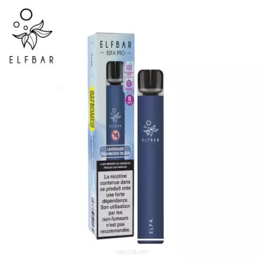 Kit Découverte Elfa Pro Limonade Framboise Bleue Elfbar - 10 mg