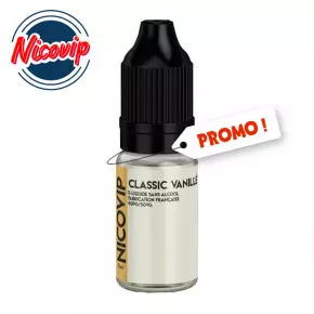 Promo e-liquide Classic Vanille Nicovip 10ml - 12 mg