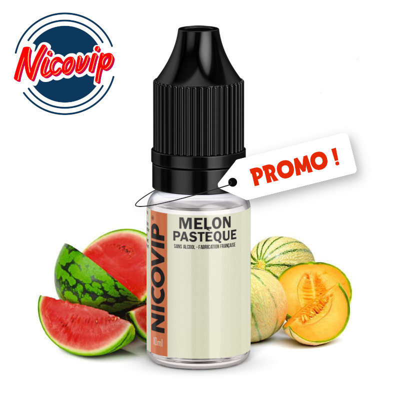 Promo e-liquide Pastèque Melon Nicovip 10ml