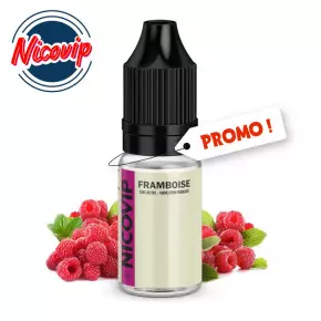 Promo e-liquide Framboise Nicovip 10ml