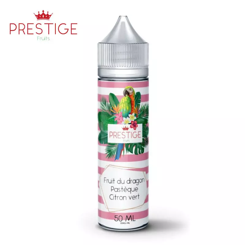 E liquide 50ml Fruit du Dragon Pastèque Citron Vert Prestige Fruits