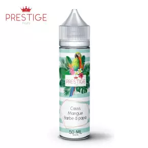 Cassis Mangue Barbe à Papa Prestige Fruits 50ml avec nicotine