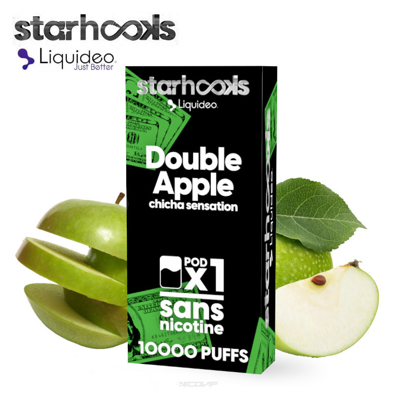 Cartouche Pod Double Apple Starhooks Liquideo 10ml