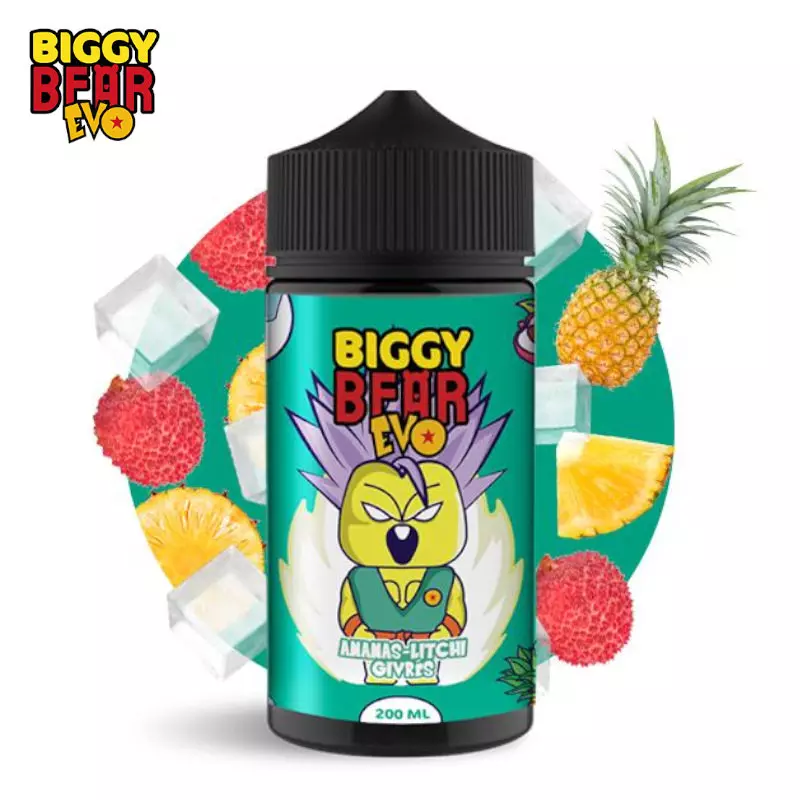 Ananas Litchi Givrés Biggy Bear EVO 200ml