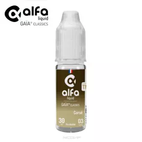 Corsé Gaïa Classics Alfaliquid 10ml tabac