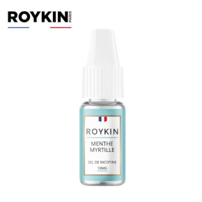 Menthe Myrtille Sel de Nicotine Roykin avec nicotine 10ml