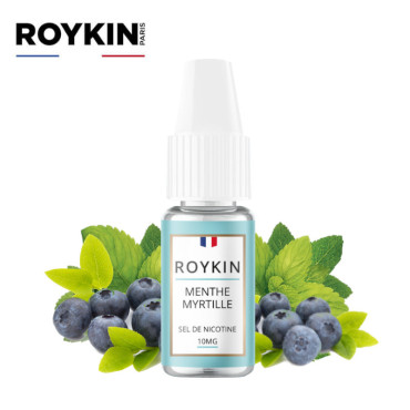 Menthe Myrtille Sel de Nicotine Roykin 10ml