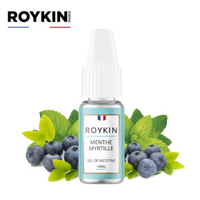 Menthe Myrtille Sel de Nicotine Roykin 10ml