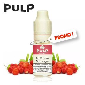 Promo E-liquide La Fraise Sauvage Pulp 10ml