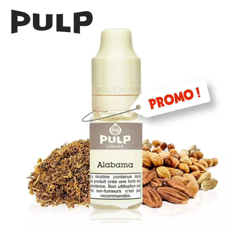 Promo E-liquide Alabama Pulp 10ml