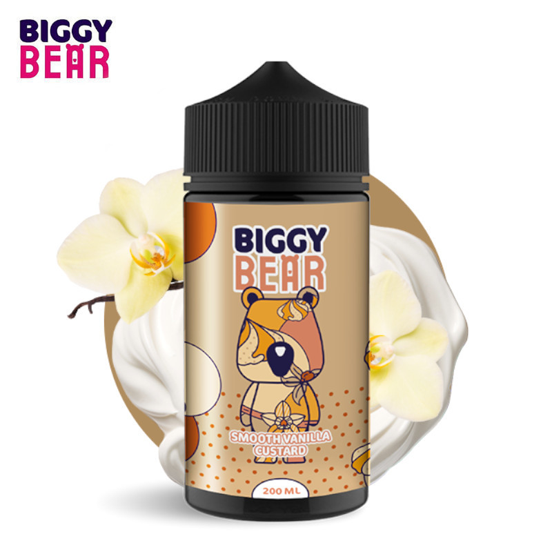 Smooth Vanilla Custard Biggy Bear 200ml