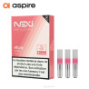 3 Cartouches Nexi One Pêche Glacée 1,2ml Aspire avec nicotine