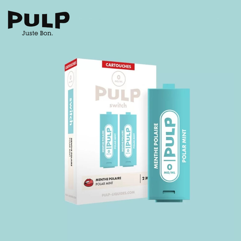 2 Recharges Puff Menthe Polaire Le Pod Switch Pulp