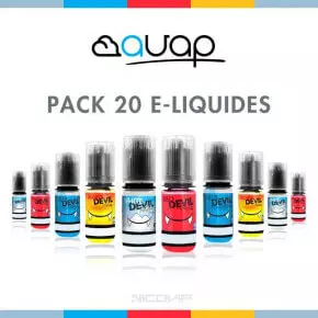 Pack 20 E-liquides Avap