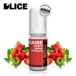 E-liquide Fraise DLICE 10ml