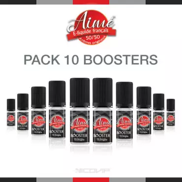 Pack 10 boosters de nicotine Aimé