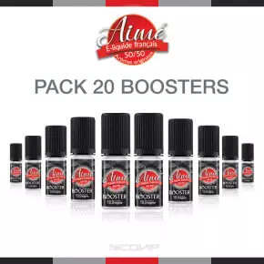 Pack 20 boosters de nicotine Aimé