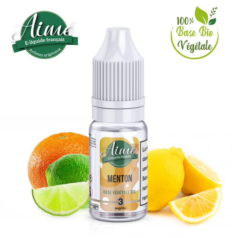 E-liquide Bio Agrume de Menton Aimé 10ml